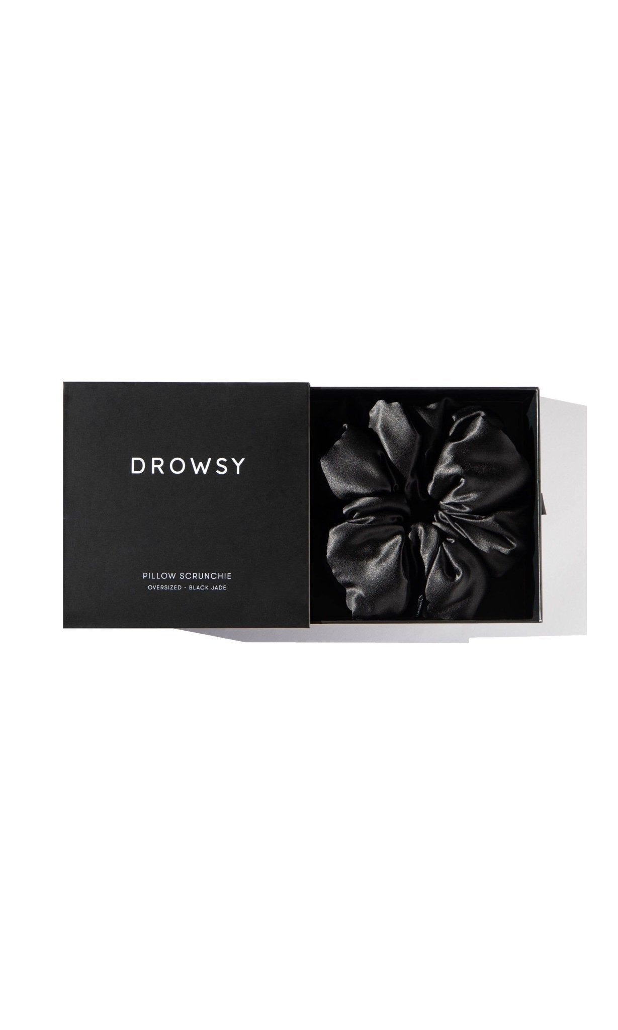 Drowsy Black Jade Padded Scrunchie