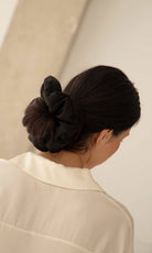 Drowsy Black Jade Padded Scrunchie