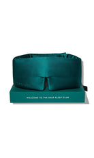 Drowsy Green Sapphire Silk Sleep Mask