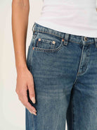 Drue Straight Low Rise 32" Jeans - Endless Waves