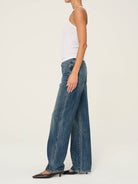 Drue Straight Low Rise 32" Jeans - Endless Waves