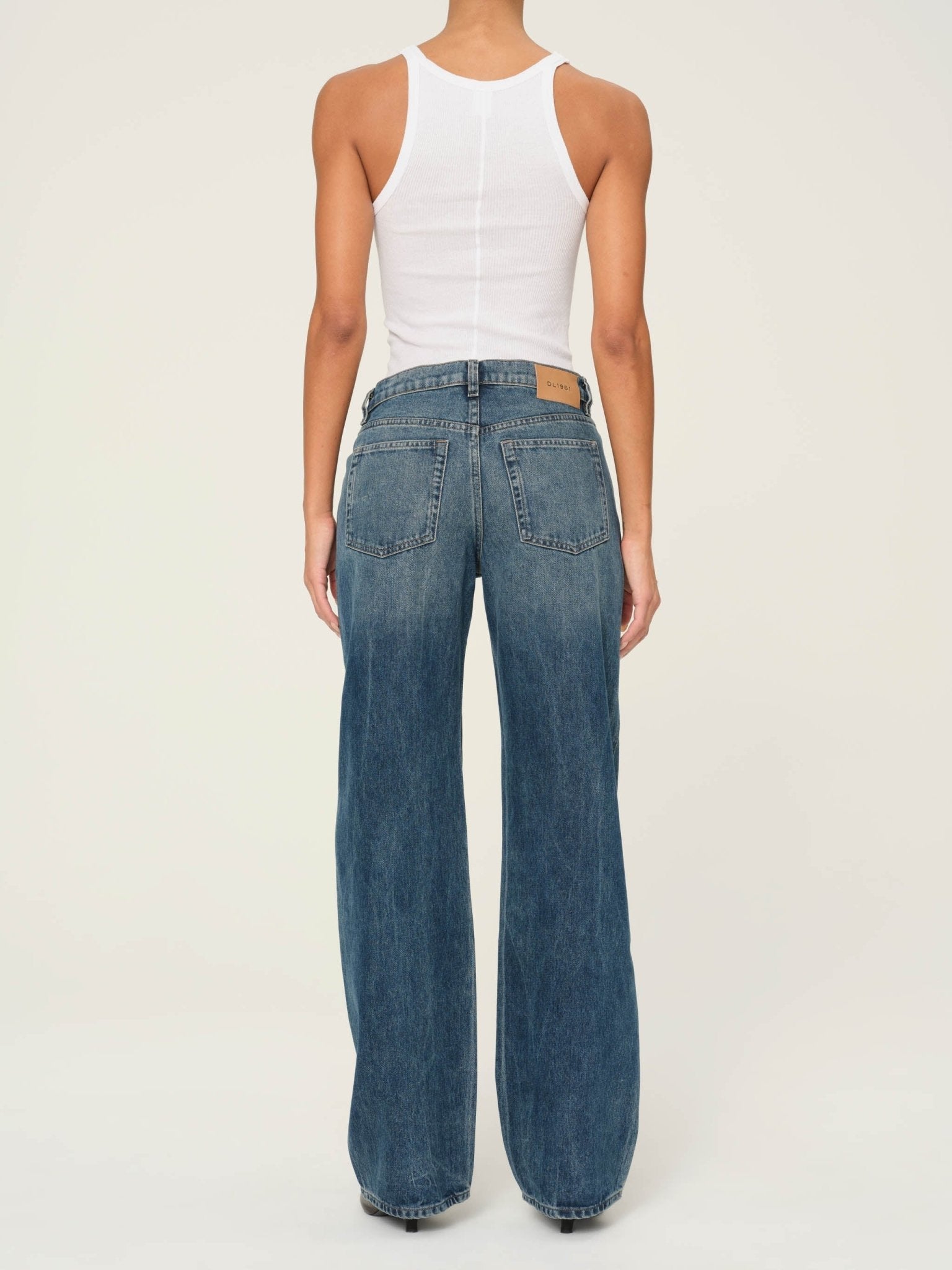 Drue Straight Low Rise 32" Jeans - Endless Waves