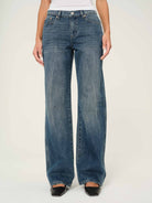 Drue Straight Low Rise 32" Jeans - Endless Waves