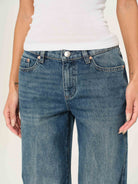 Drue Straight Low Rise 32" Jeans - Endless Waves