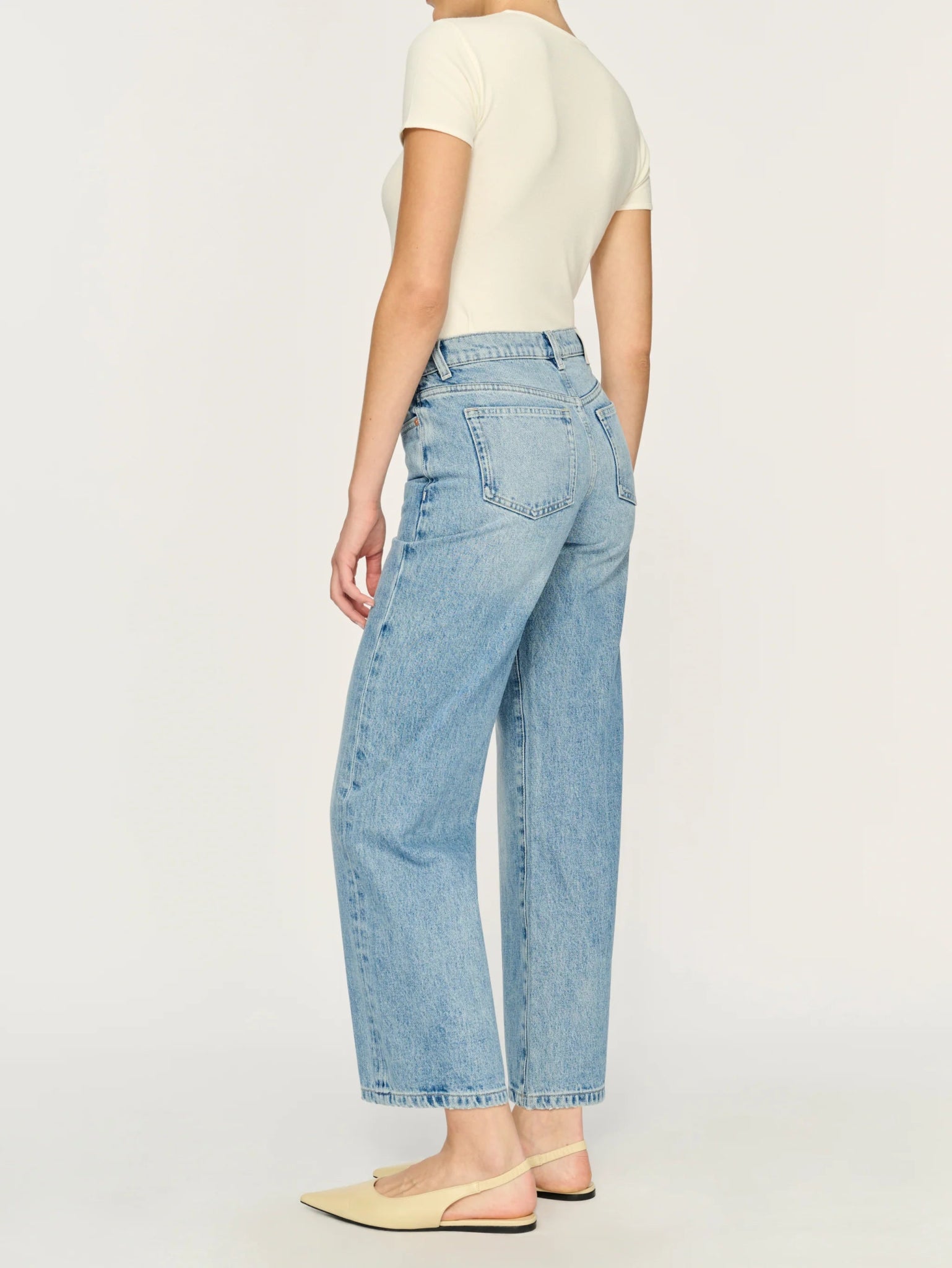 DL1961 Dl1961 Drue Straight Low Rise Vintage 27" Endless Waves