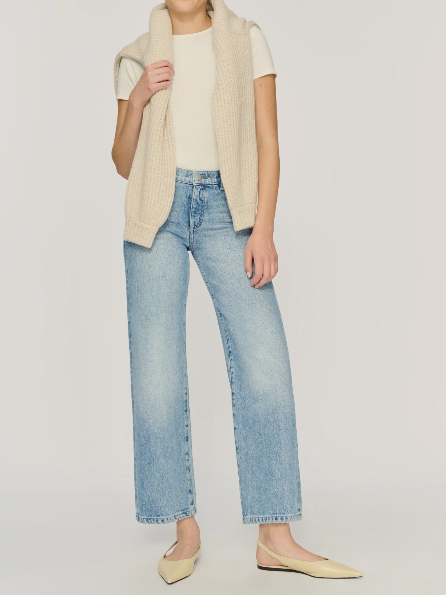 DL1961 Dl1961 Drue Straight Low Rise Vintage 27" Endless Waves