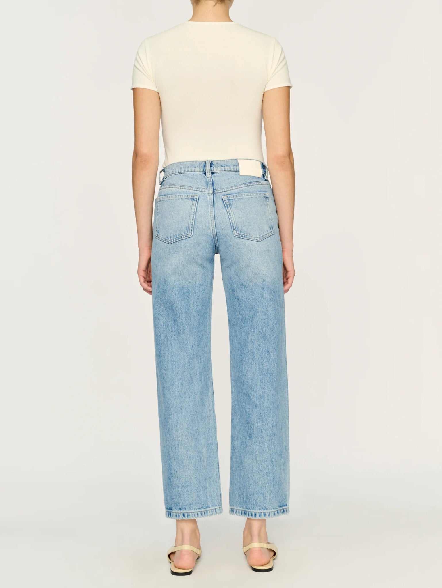 DL1961 Dl1961 Drue Straight Low Rise Vintage 27" Endless Waves