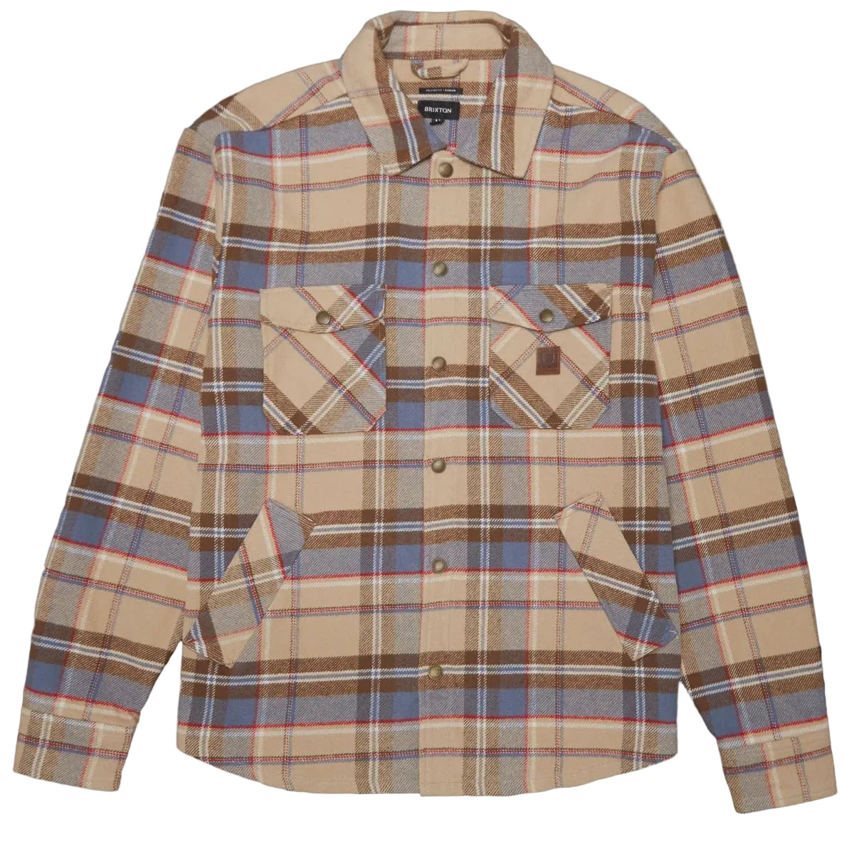 Brixton Brixton Durham Jacket Sesame Plaid Endless Waves