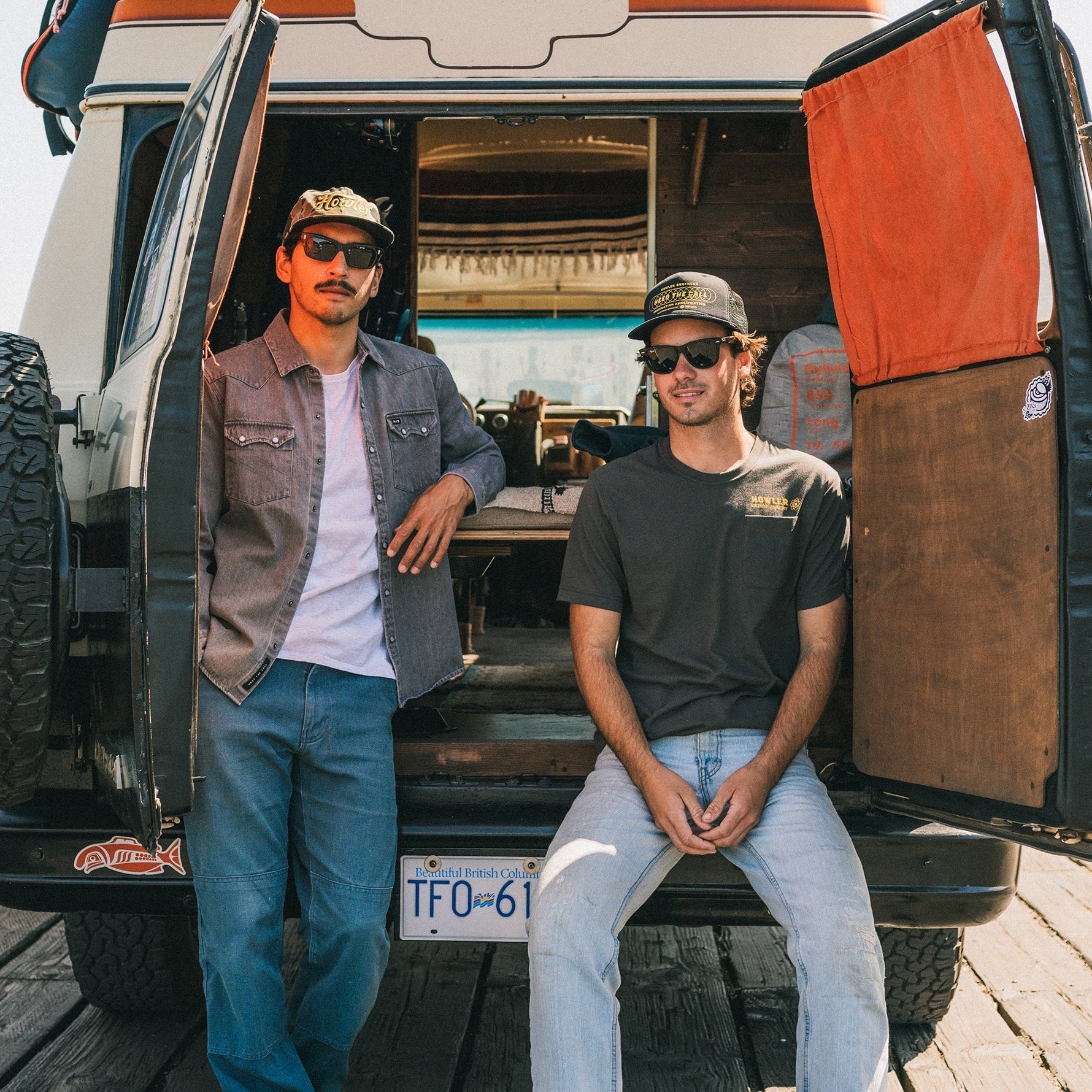 Howler Bros Howler Bros Dust Up Denim Snapshirt Endless Waves