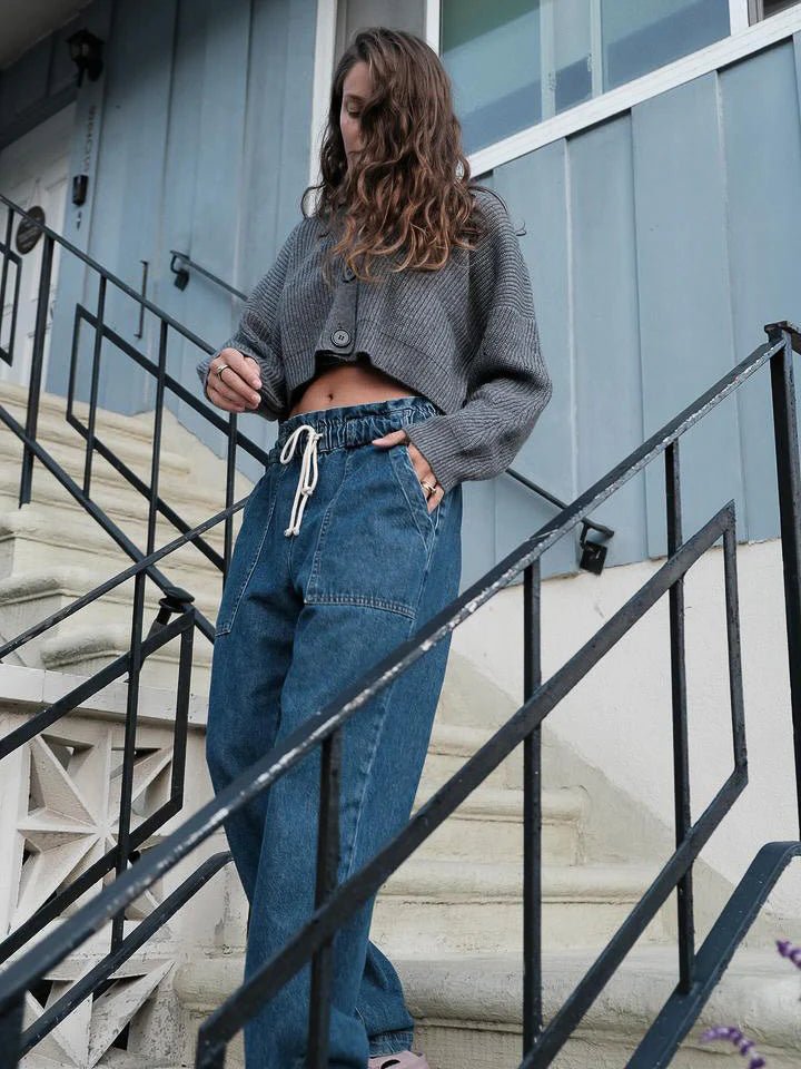 Electric & Rose Electric & Rose Denim Easy Pant Endless Waves