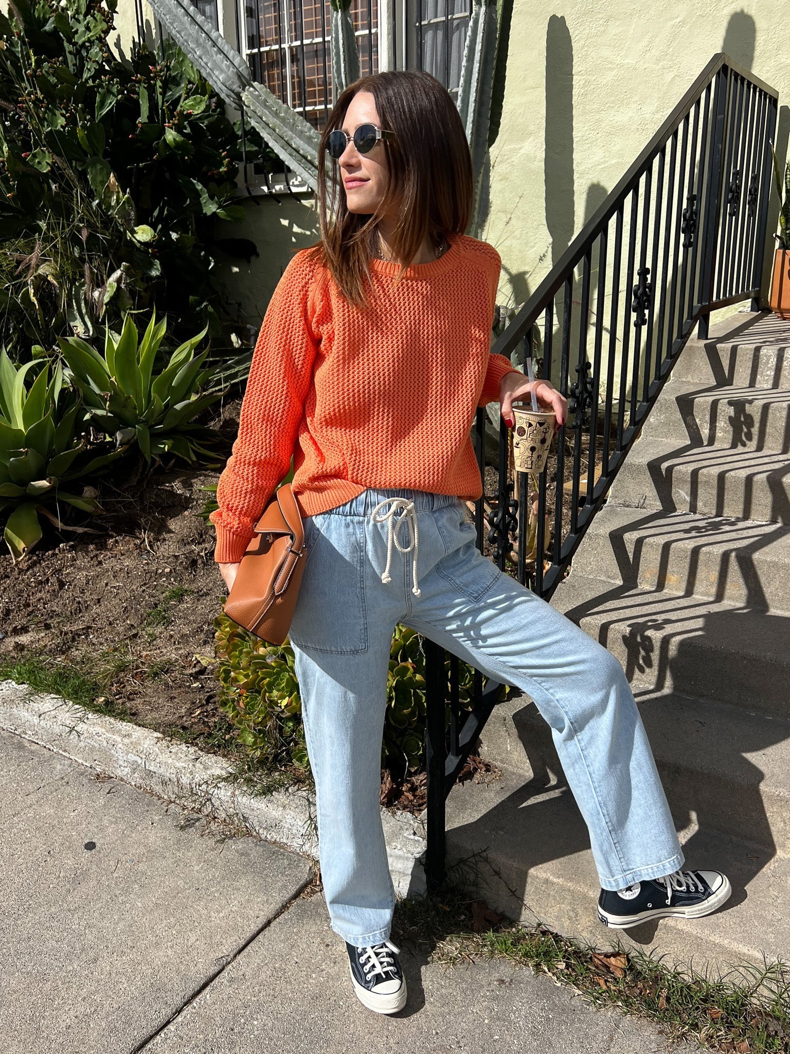 Electric & Rose Denim Easy Pant – Endless Waves