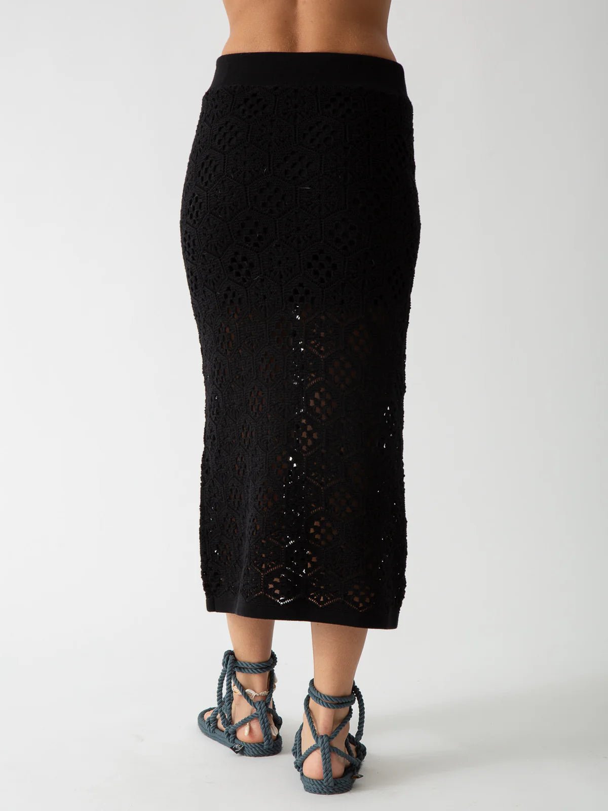 Electric & Rose Electric & Rose Angelina Crochet Skirt Endless Waves