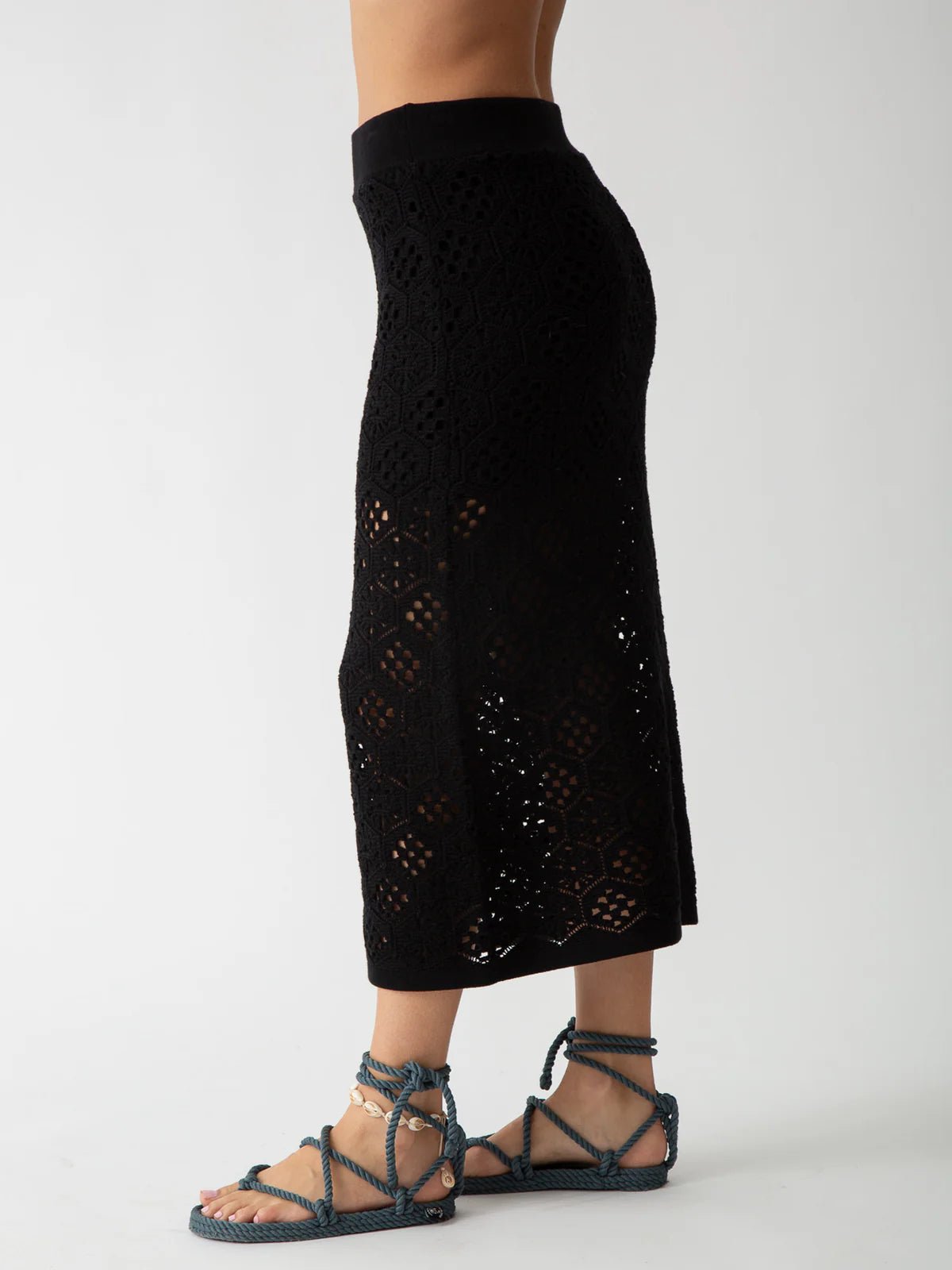 Electric & Rose Electric & Rose Angelina Crochet Skirt Endless Waves