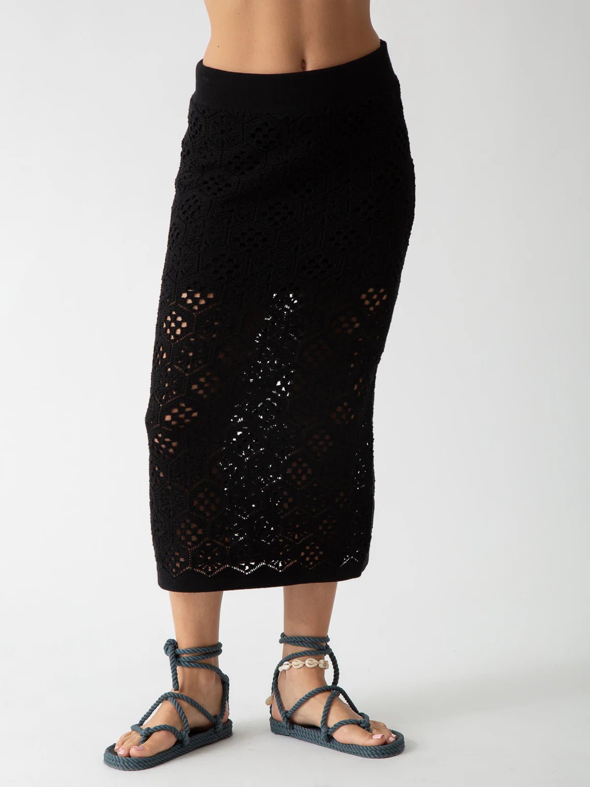 Electric & Rose Electric & Rose Angelina Crochet Skirt Endless Waves