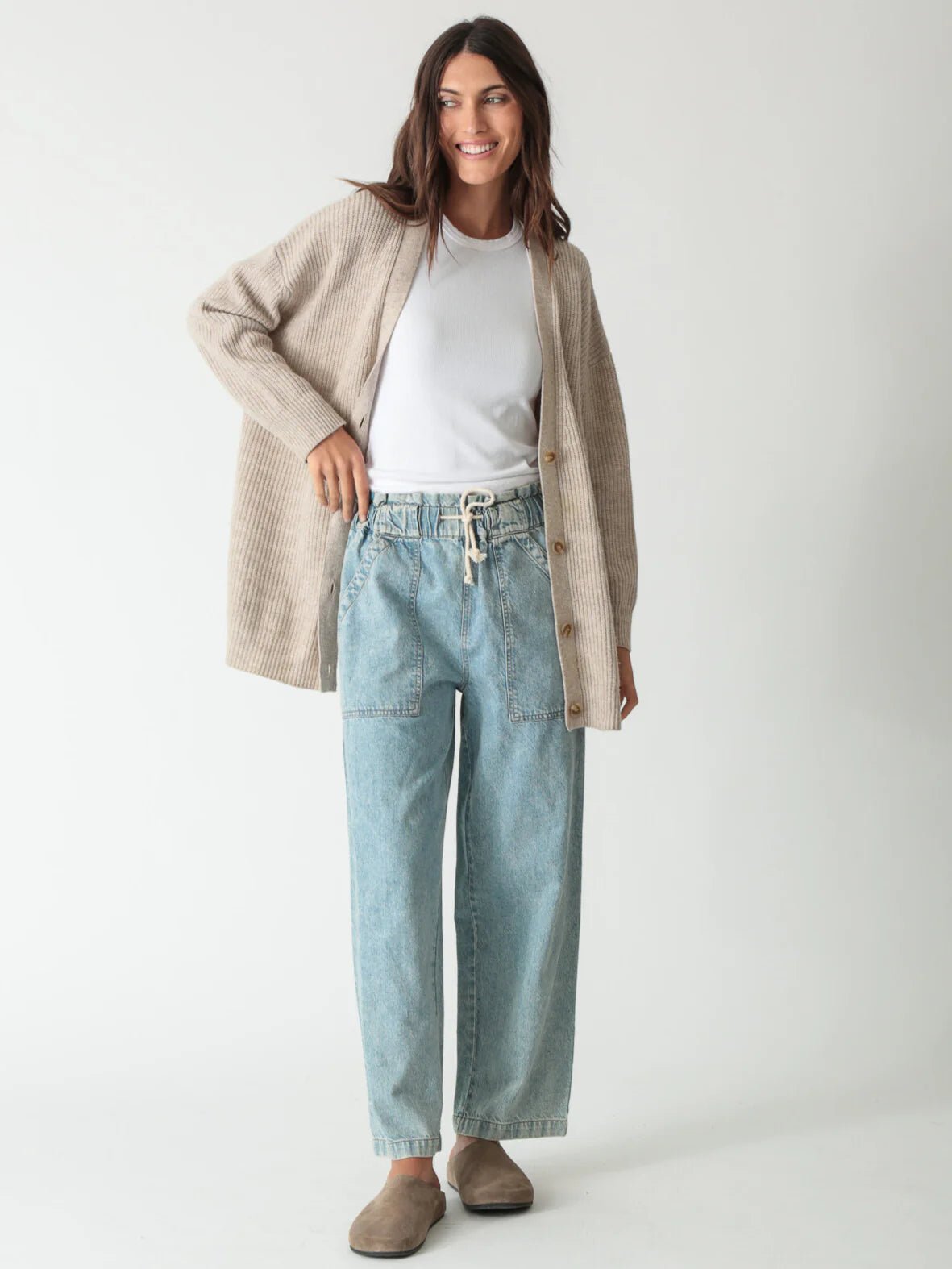 Electric & Rose Electric & Rose Everyday Cardigan Endless Waves