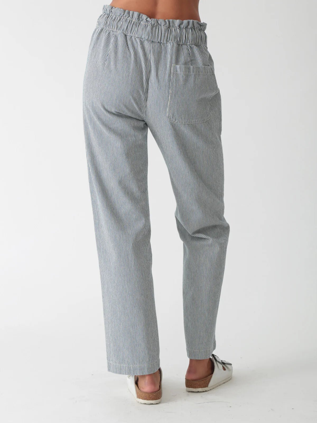 Electric & Rose Electric & Rose Indigo Stripe Easy Pant Endless Waves