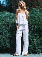 Electric & Rose Rita Top in Cloud - Endless Waves