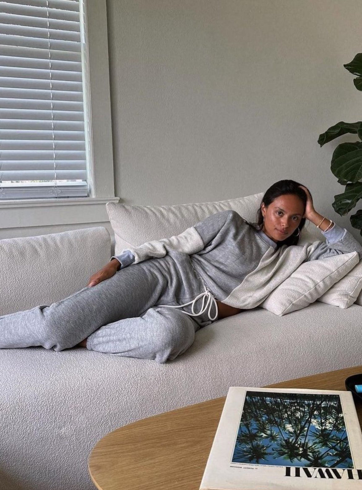 Electric & Rose Electric & Rose Tai Terry Sweatshirt Endless Waves