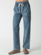 Electric & Rose Electric & Rose Denim Easy Pant Endless Waves