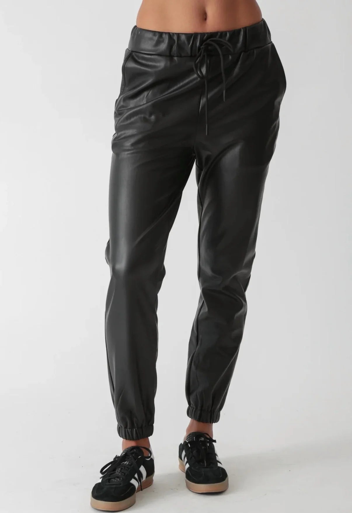 Electric & Rose Electric & Rose Downtown Vegan Leather Jogger Endless Waves