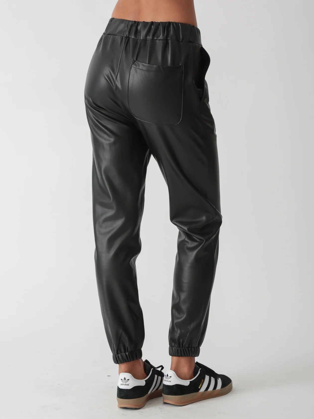 Electric & Rose Electric & Rose Downtown Vegan Leather Jogger Endless Waves