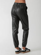Electric & Rose Electric & Rose Downtown Vegan Leather Jogger Endless Waves