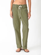 Electric & Rose Electric & Rose Easy Pant Olive Endless Waves