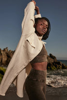 Electric & Rose Electric & Rose Fleece Nora Jacket Endless Waves