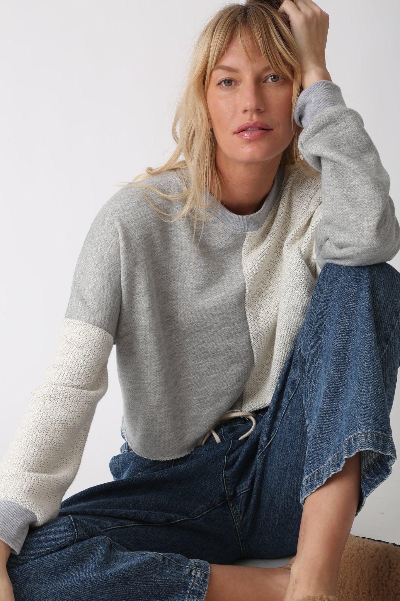 Electric & Rose Electric & Rose Tai Terry Sweatshirt Endless Waves