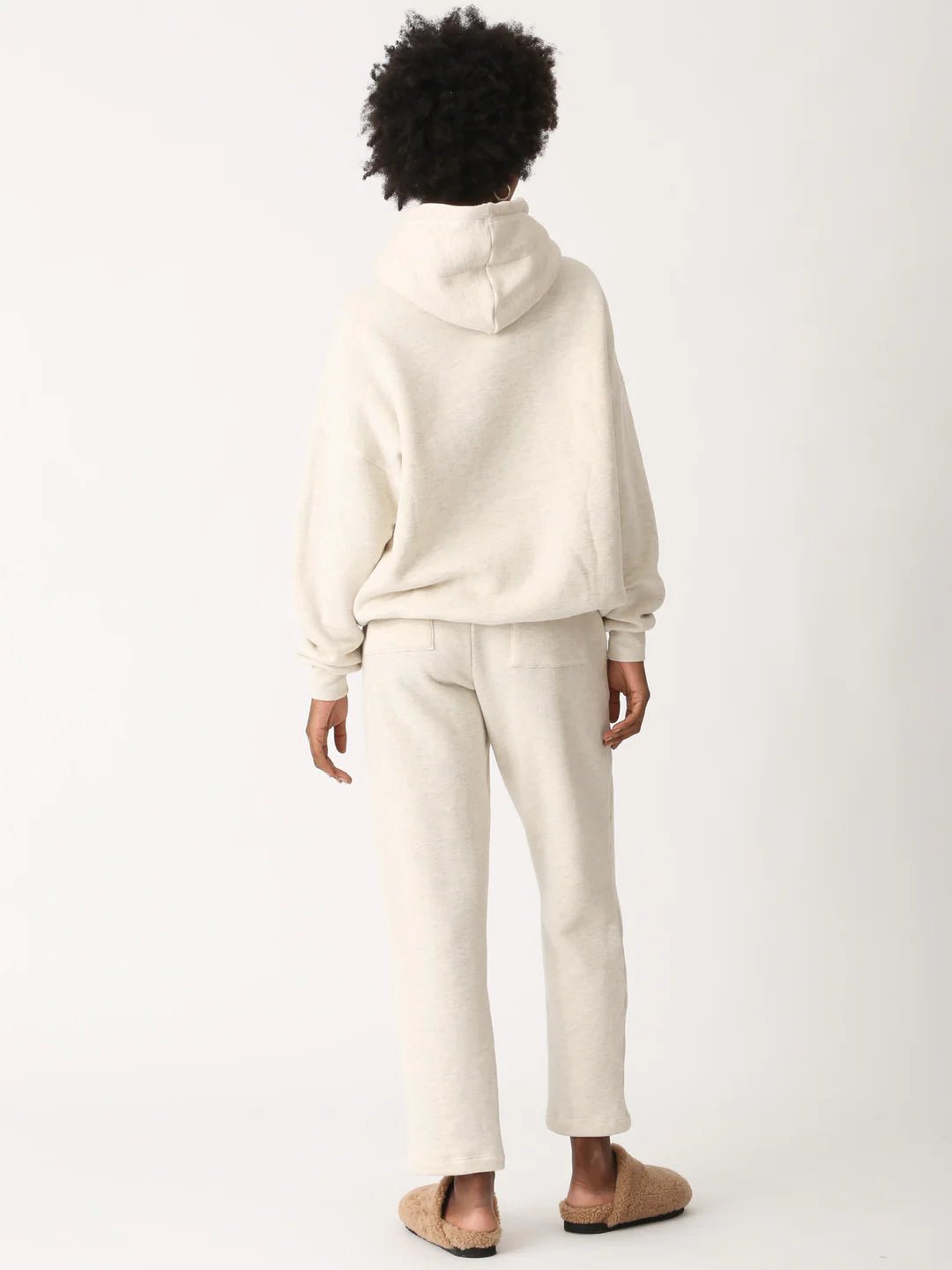 Elin Pant - Cozy Oatmeal Fleece - Endless Waves