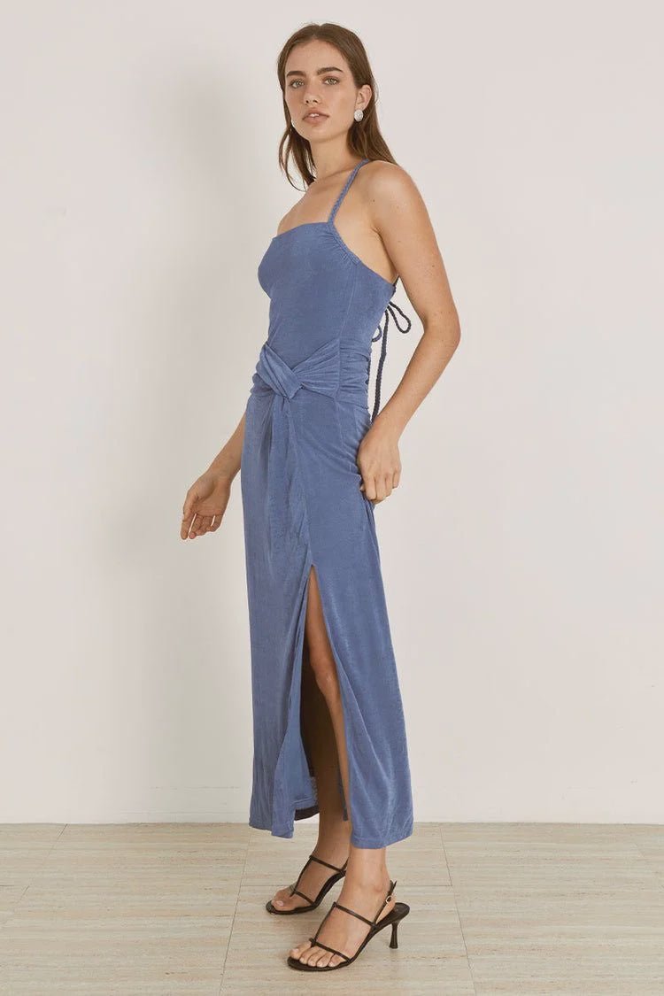 Entwine Midi Dress - Endless Waves