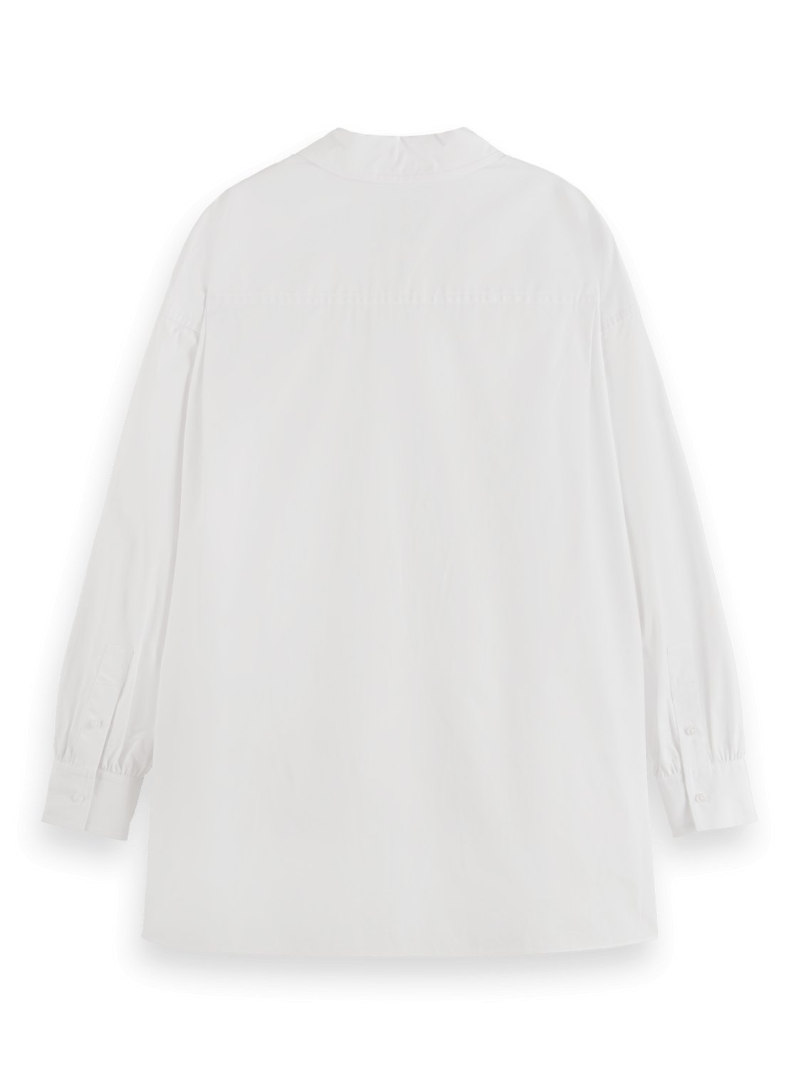 Scotch & Soda Scotch & Soda Essentials Girlfriend Poplin Shirt Endless Waves