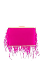 Estelle Feather Clutch - Endless Waves