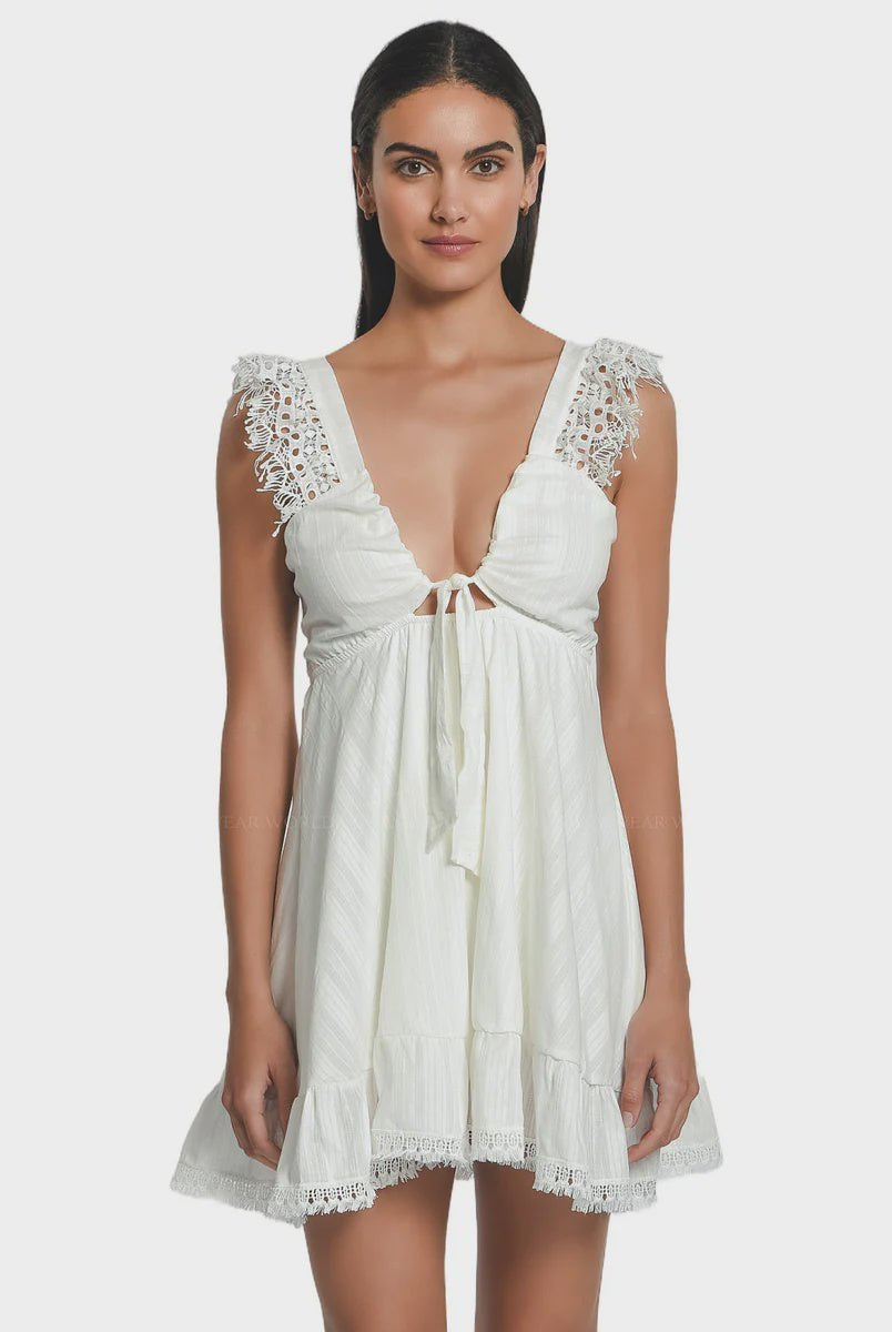 Ariel Mini Dress Black - Endless Waves Ariel Mini Dress Black - Endless Waves