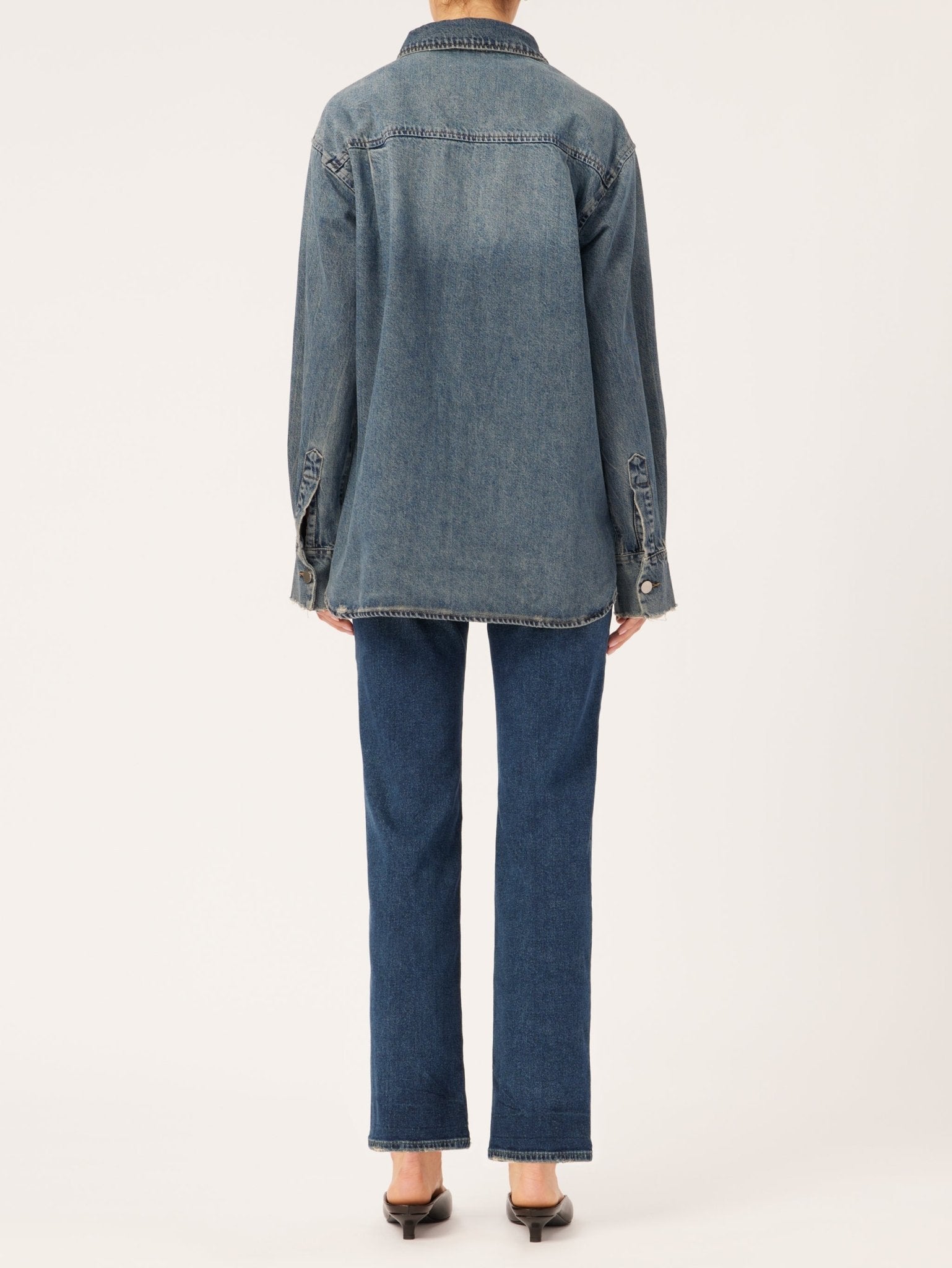 DL1961 DL1961 Denim Faye Shirt Endless Waves