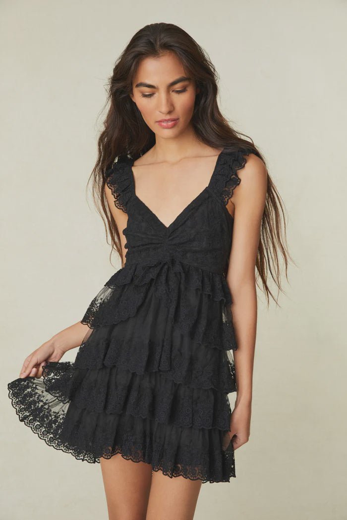最安値に挑戦！ LoveShackFancy Chic & Romantic – Dress Mini Lace Federica ワンピース