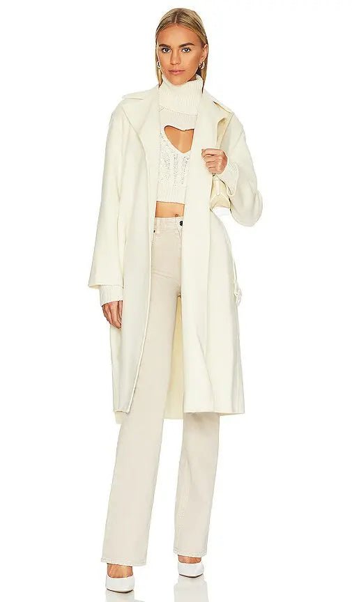 For Love & Lemons For Love & Lemons Vera Cropped Sweater Endless Waves