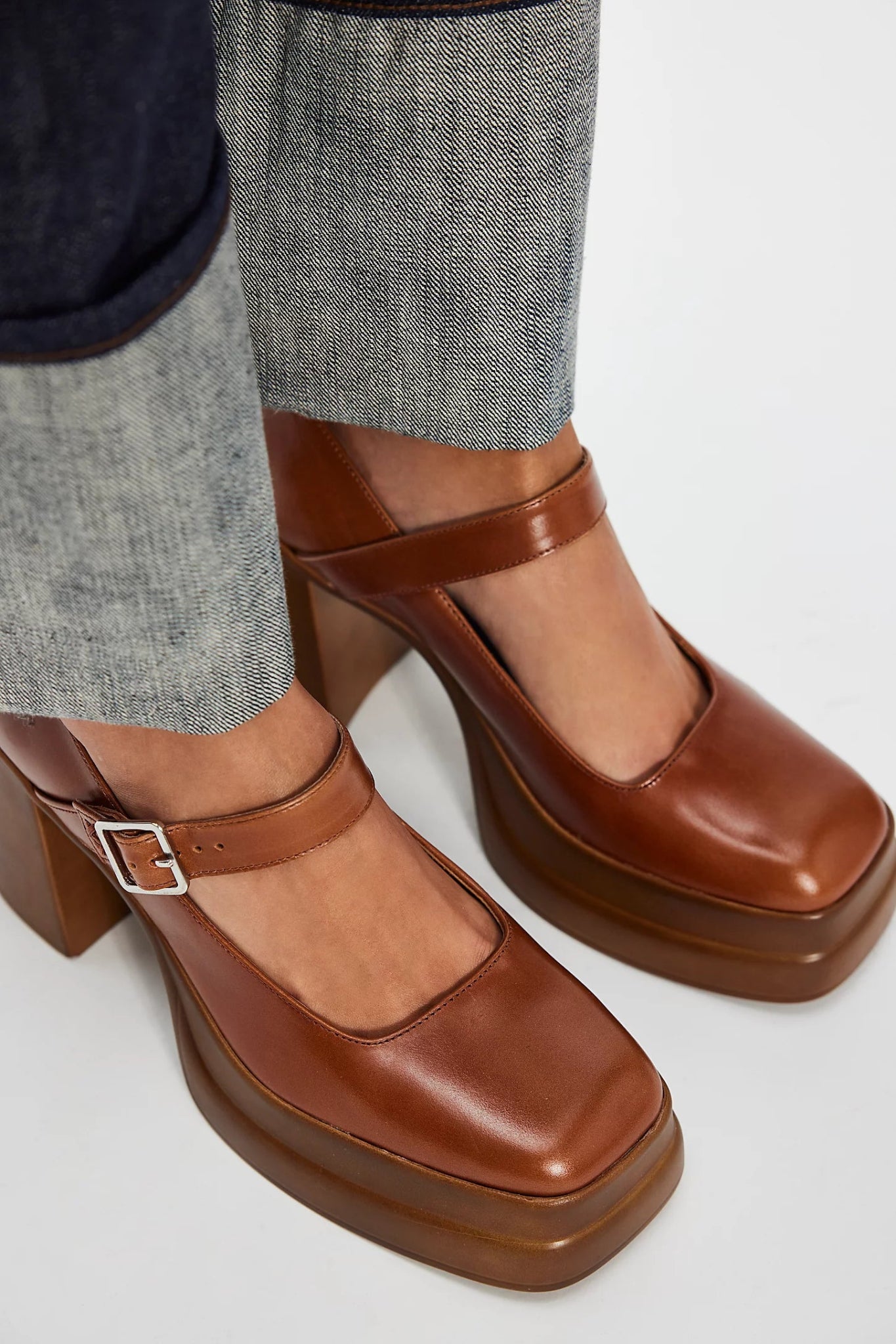 Free People Marais Mary Janes - Endless Waves