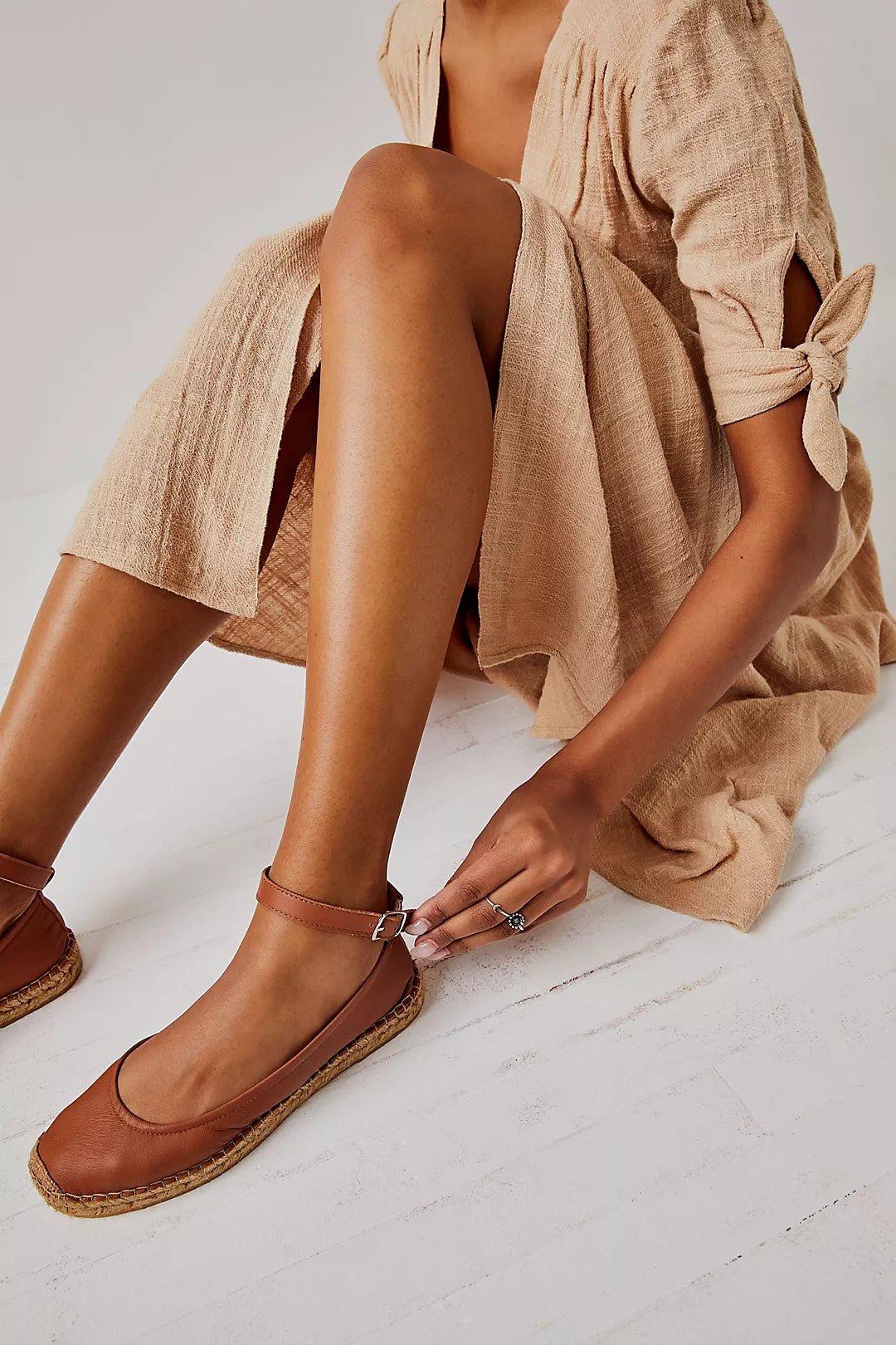 Free People Free People Mason Ballet Espadrille Flats Endless Waves