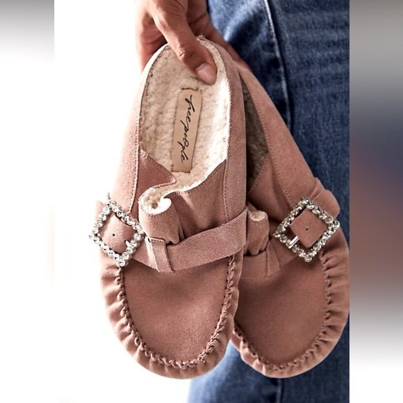 Free People Free People Shearling After Riding Mules Endless Waves