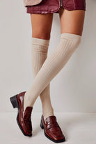 Free People Viola Over the Knee Socks - Endless Waves