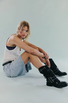 Free People We The Free Janey Engineer Boots Endless Waves