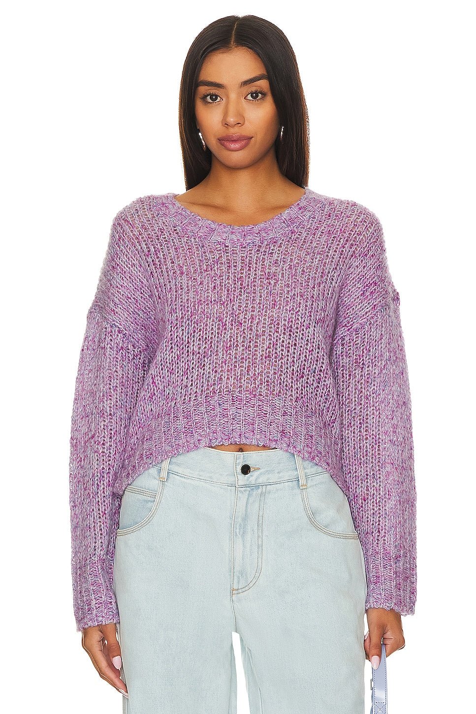 27 Miles Malibu 27 Miles Malibu Gaetana Recycled Cashmere Pullover Endless Waves