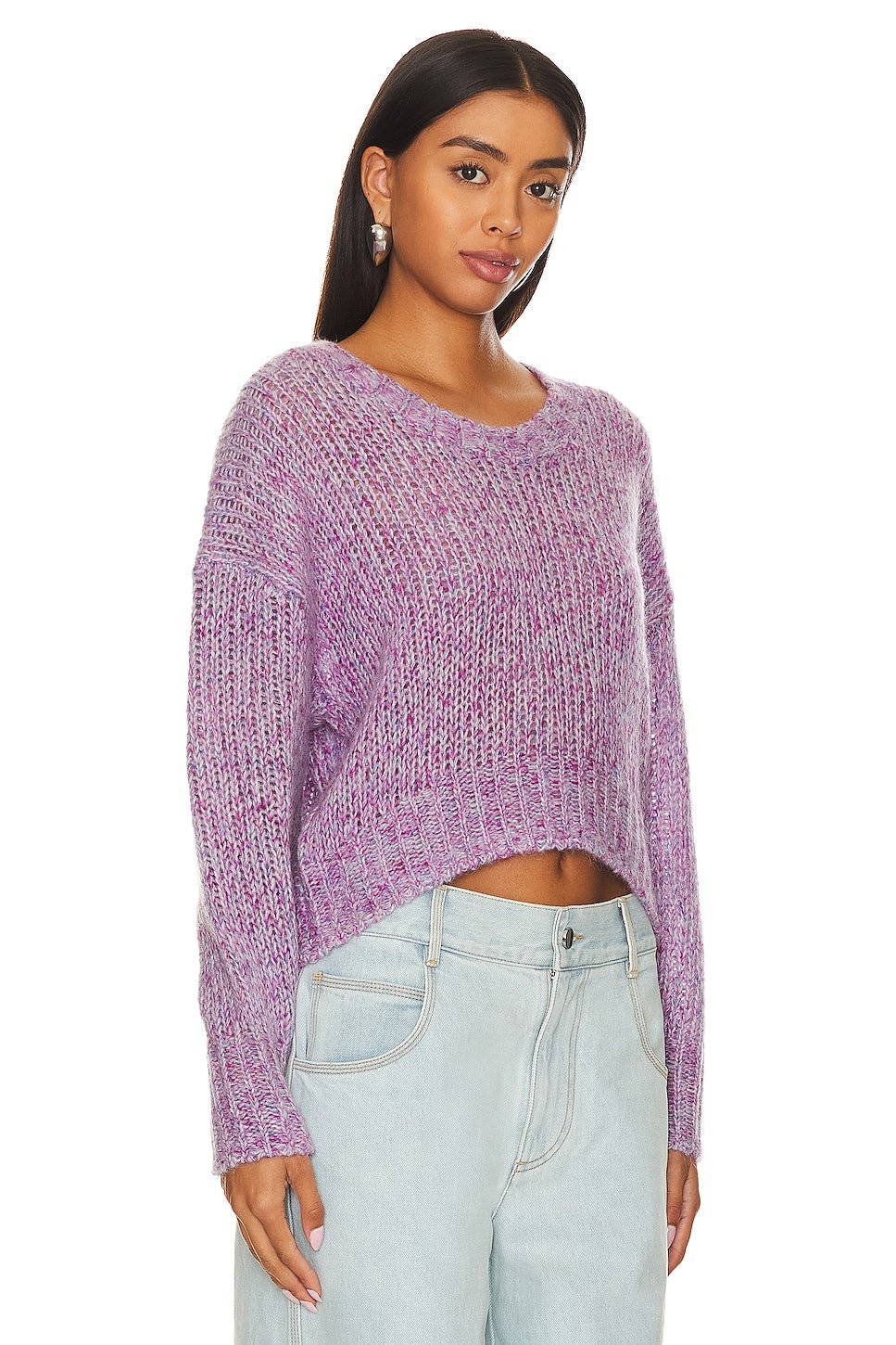 27 Miles Malibu 27 Miles Malibu Gaetana Recycled Cashmere Pullover Endless Waves