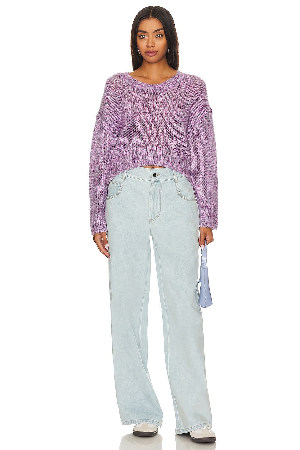 27 Miles Malibu 27 Miles Malibu Gaetana Recycled Cashmere Pullover Endless Waves