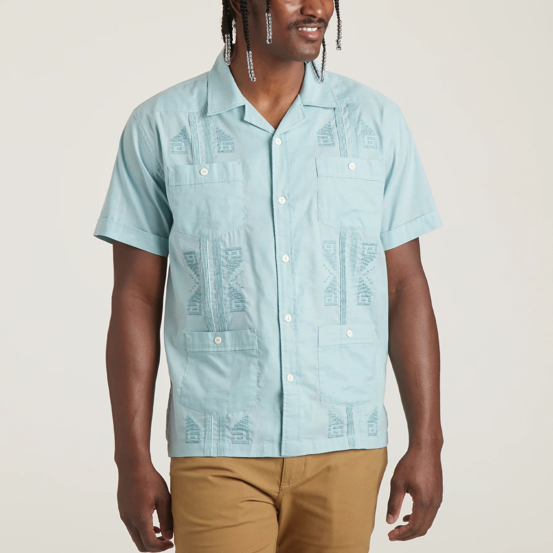 Howler Bros Howler Bros Guayabera Shirt Endless Waves