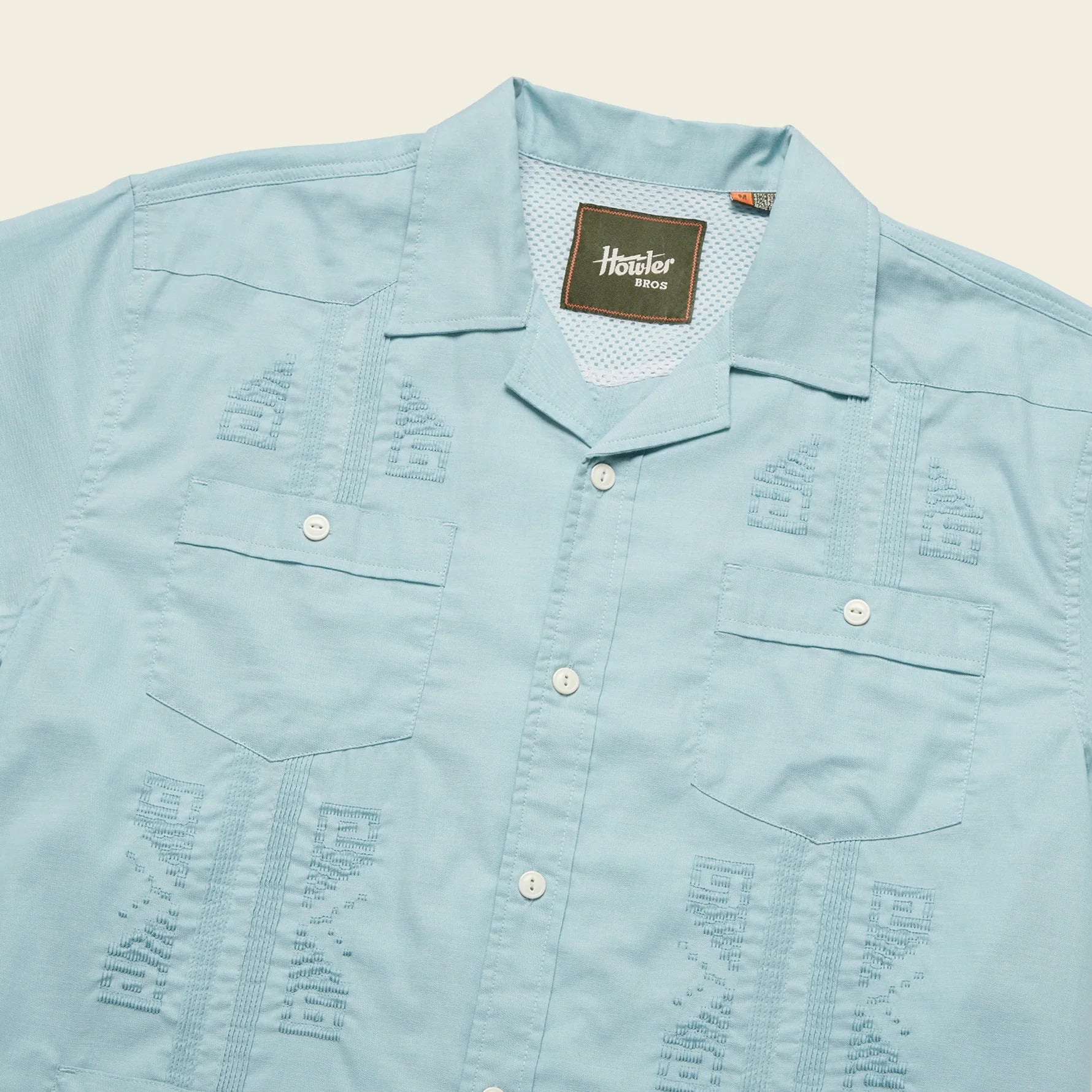 Howler Bros Howler Bros Guayabera Shirt Endless Waves