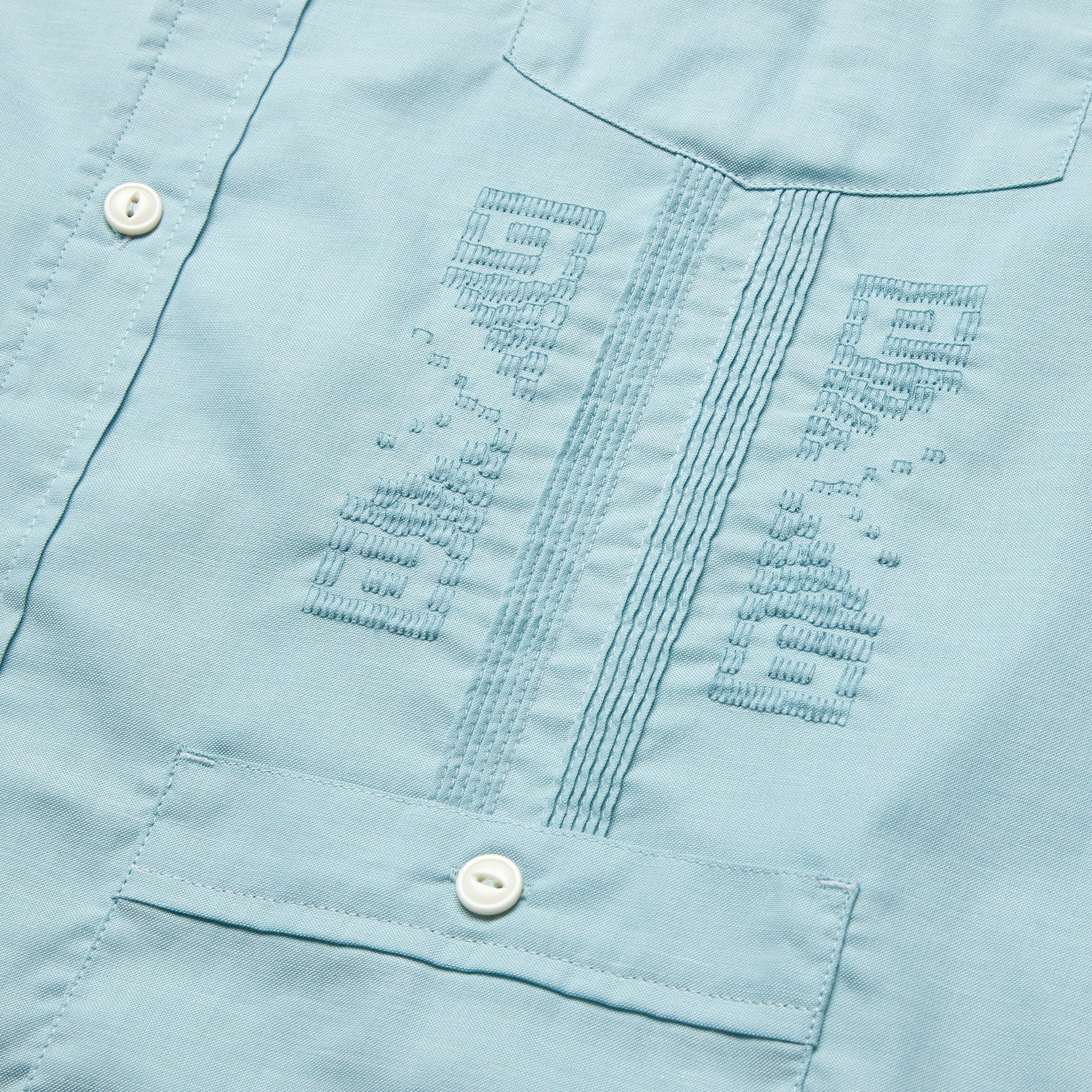 Guayabera Shirt - Endless Waves