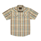 Howler Brothers H Bar B Pearl Snapshirt in Atlas Plaid: Otter