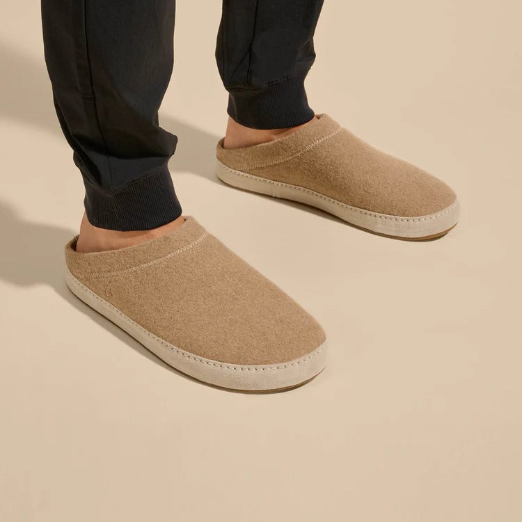 Hamani Hulu - Wool Mule Slippers - Endless Waves